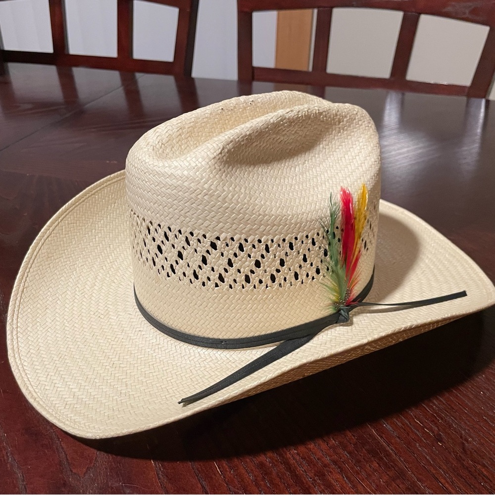 Stetson Straw Hat Size 7 (56cm)
